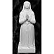 Imagem Santa Bernadette 35 cm pó de mármore s2
