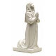 Imagem Santa Bernadette 35 cm pó de mármore s9