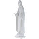 Estatua de Virgen estilizada mármol sintético 62-100 cm s3