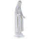Estatua de Virgen estilizada mármol sintético 62-100 cm s5