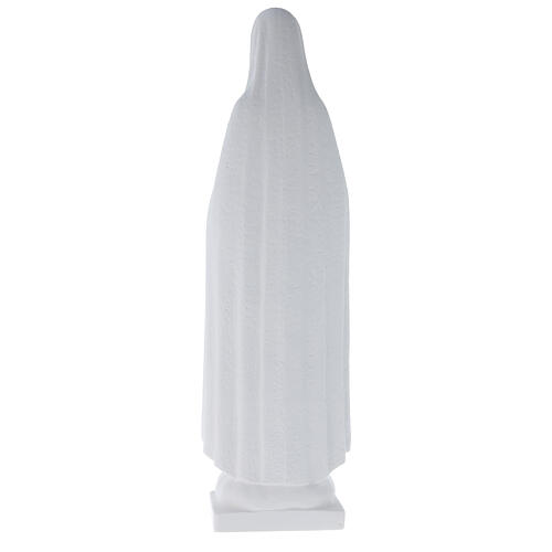 Statua Madonna stilizzata marmo bianco 62-100 cm 6