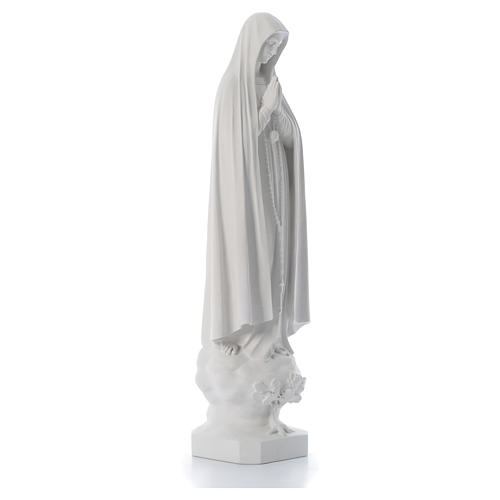 Our Lady of Fatima with tree in reconstituted marble, 100 cm 3