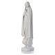 Our Lady of Fatima with tree in reconstituted marble, 100 cm s2