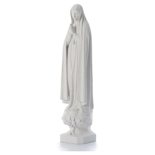Our Lady of Fatima with tree in reconstituted marble, 100 cm 2