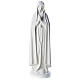 Our Lady of Fatima Statue in reconstituted marble, 83 cm s1