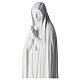 Estatua Virgen de Fátima 83cm de mármol sintetica s2