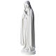 Statua Madonna di Fatima 83 cm marmo s3
