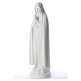 Imagens em Pó de Mármore de Carrara: Imagem Nossa Senhora Fátima 83 cm mármore