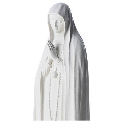 Our Lady of Fatima Statue in reconstituted marble, 83 cm 2