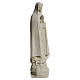 Virgen de Fátima 25cm de mármol sintético s6