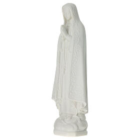 Madonna di Fatima 25 cm marmo bianco