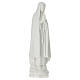 Madonna di Fatima 25 cm marmo bianco s3