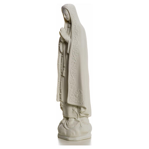 Our Lady of Fatima, 25 cm Statue in reconstituted marble 5