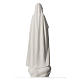 Virgen de Fátima 60 cm polvo de mármol blanco s4