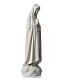 Madonna Fatima 60 cm polvere di marmo bianco s7