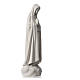Madonna Fatima 60 cm polvere di marmo bianco s3