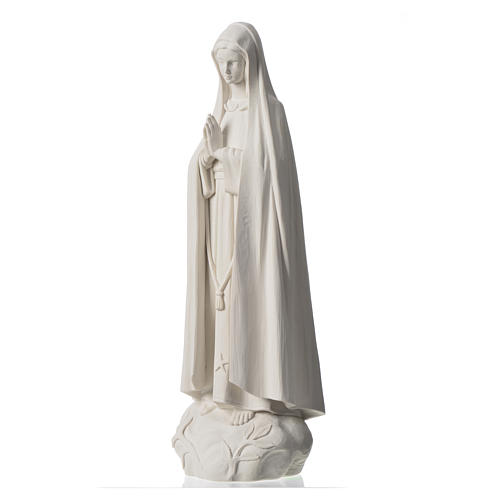 Madonna Fatimska proszek marmurowy biały 60 cm 6