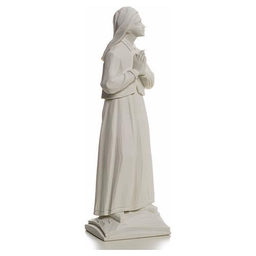 Shepherdess Lucia, 32cm reconstituted carrara marble statue 5