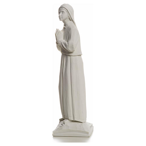Shepherdess Lucia, 32cm reconstituted carrara marble statue 6
