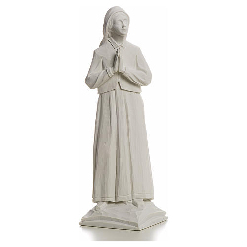 Shepherdess Lucia, 32cm reconstituted carrara marble statue 1