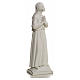 Shepherdess Lucia, 32cm composite Carrara marble statue s5