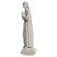 Shepherdess Lucia, 32cm composite Carrara marble statue s3