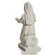 Shepherdess Jacinta, 22cm reconstituted carrara marble statue s4