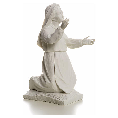 Shepherdess Jacinta, 22cm reconstituted carrara marble statue 2