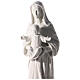 Gottesmutter mit Kind 80-110 cm Marmorpulver Statue s2