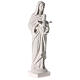 Vierge à l'enfant marbre reconstitué pour extérieur s5