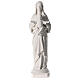 Virgin Mary and baby Jesus statue in reconstituted Marble s1