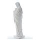 Gottesmutter mit Kind 100 cm Marmorpulver Statue s3