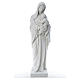 Virgin Mary and baby Jesus, reconstituted Carrara Marble, 100 cm s1
