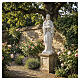 Virgin Mary and baby Jesus, reconstituted Carrara Marble, 100 cm s3
