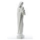 Gottesmutter mit Kind 115 cm Marmorpulver Statue s4