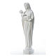 Vierge à l'enfant marbre reconstitué 115 cm s2