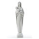 Virgin Mary and baby Jesus, 115 cm reconstituted marble statue s5