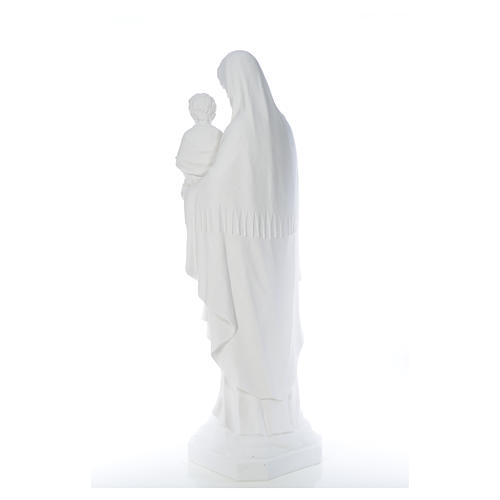 Gottesmutter Marmorpulver Statue 7