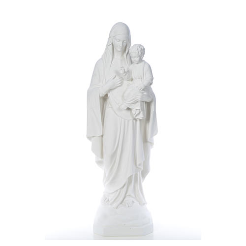 Our Lady of Consolation, 130 cm statue in reconstituted marble 5