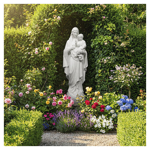 Madonna della Consolata cm 130 marmo 3