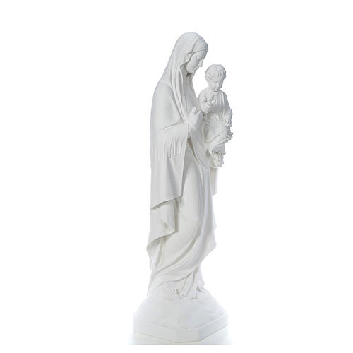 Our Lady of Consolation, 130 cm statue in reconstituted marble 4