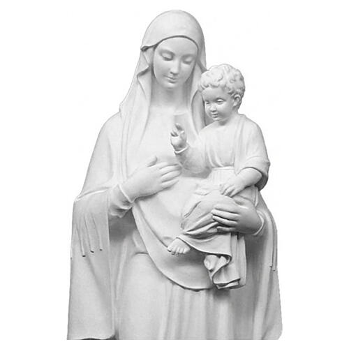 Our Lady of Consolation, 130 cm statue in reconstituted marble 4