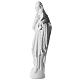Our Lady with Child, composite marble statue, cm 120 s5