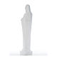 Vierge à l'enfant marbre blanc 80 cm s7