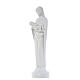Our Lady with Child, reconstituted marble statue, 80 cm s2