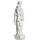 Our Lady with Child statue in reconstituted marble, 25 cm s3