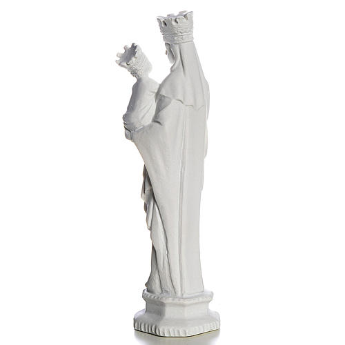 Virgen de Trápani 25cm mármol blanco 3