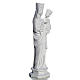 Madonna di Trapani 25 cm marmo bianco s4