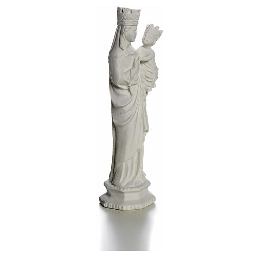 Our Lady of Trapani statue in reconstituted marble, 25 cm 8