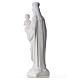 Nuestra Señora Carmelo mármol blanco 60 cm s3
